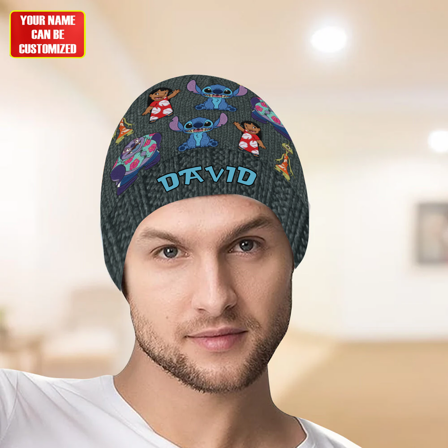 Ohana Friends - Personalized Kid Beanie Hat
