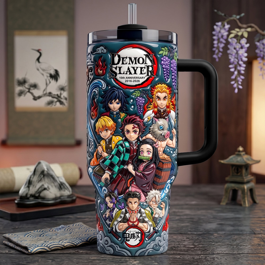 Fantasy Slayer - Personalized Darkness Hunter Insulated Tumbler