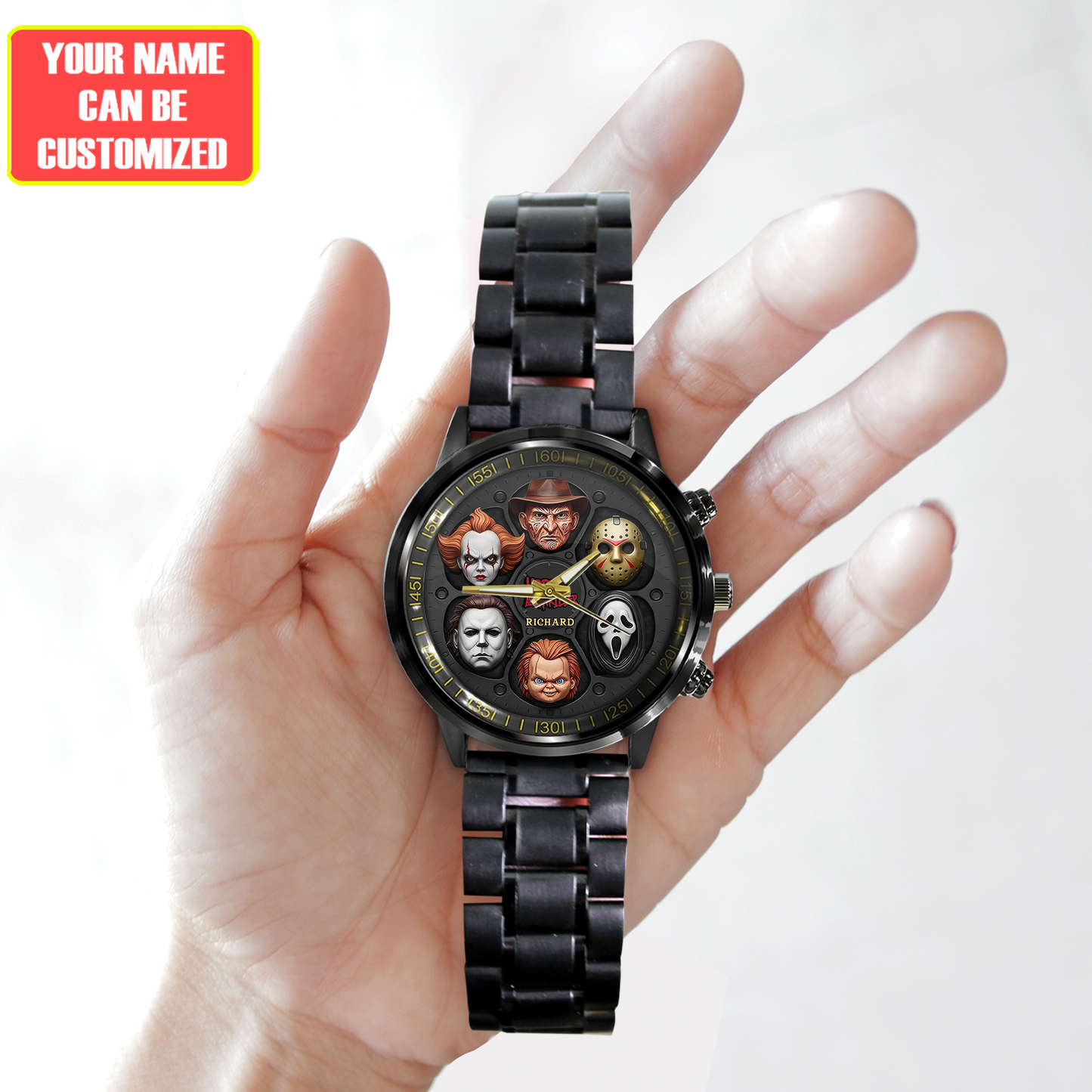 Horror Movie Villains Watch, Personalized Gifts For Horror Movie Fans