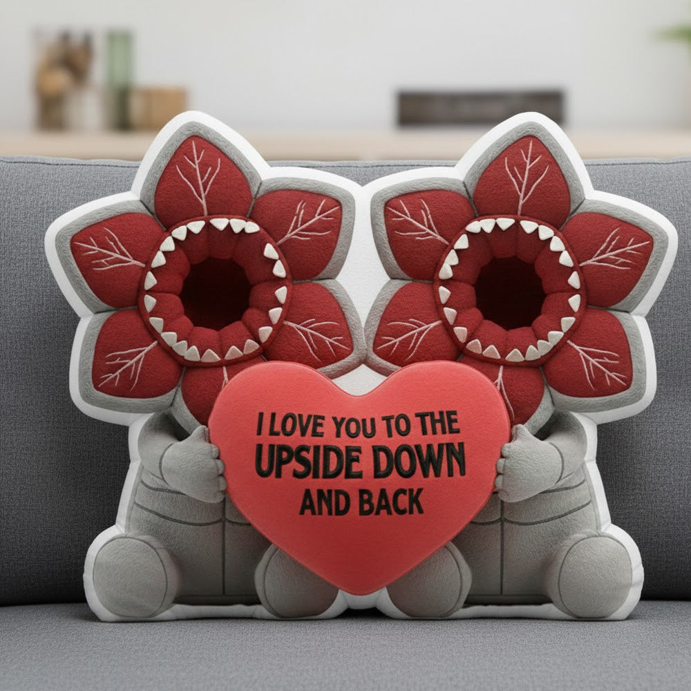 One Last Adventure - Personalized Strange Movie Shaped Pillow, Gifts For Couple
