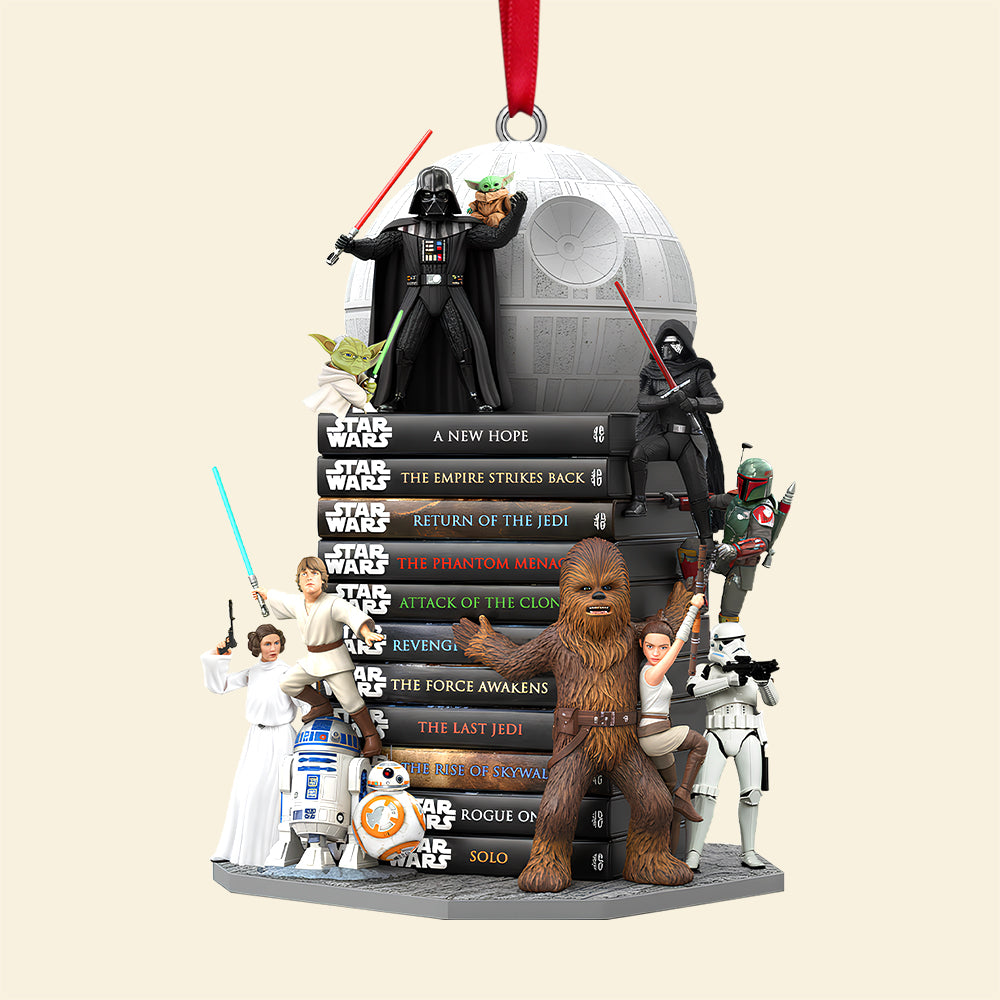 Epic Acrylic Ornament - Personalized  The Force Christmas Gift