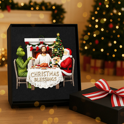 Personalized Gifts For Christians Christmas Ornament