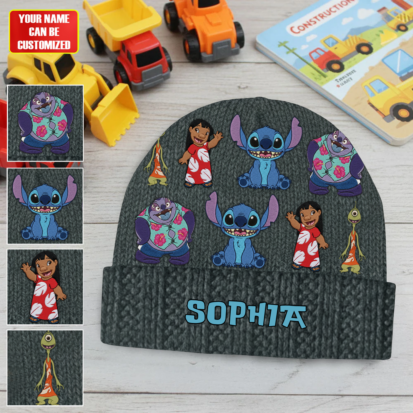 Ohana Friends - Personalized Kid Beanie Hat