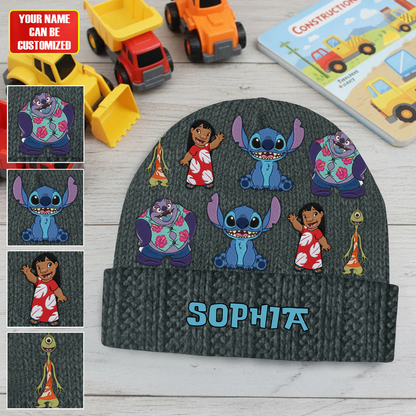 Ohana Friends - Personalized Kid Beanie Hat