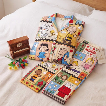 Lovely Characters Pajama Set - Personalized Gifts