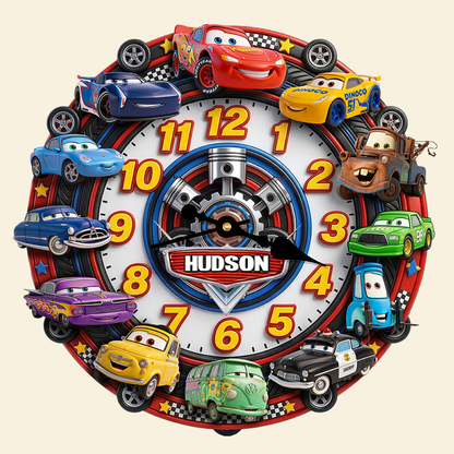 Speed Legends Wall Clock Personalized Gifts For Speed Lovers