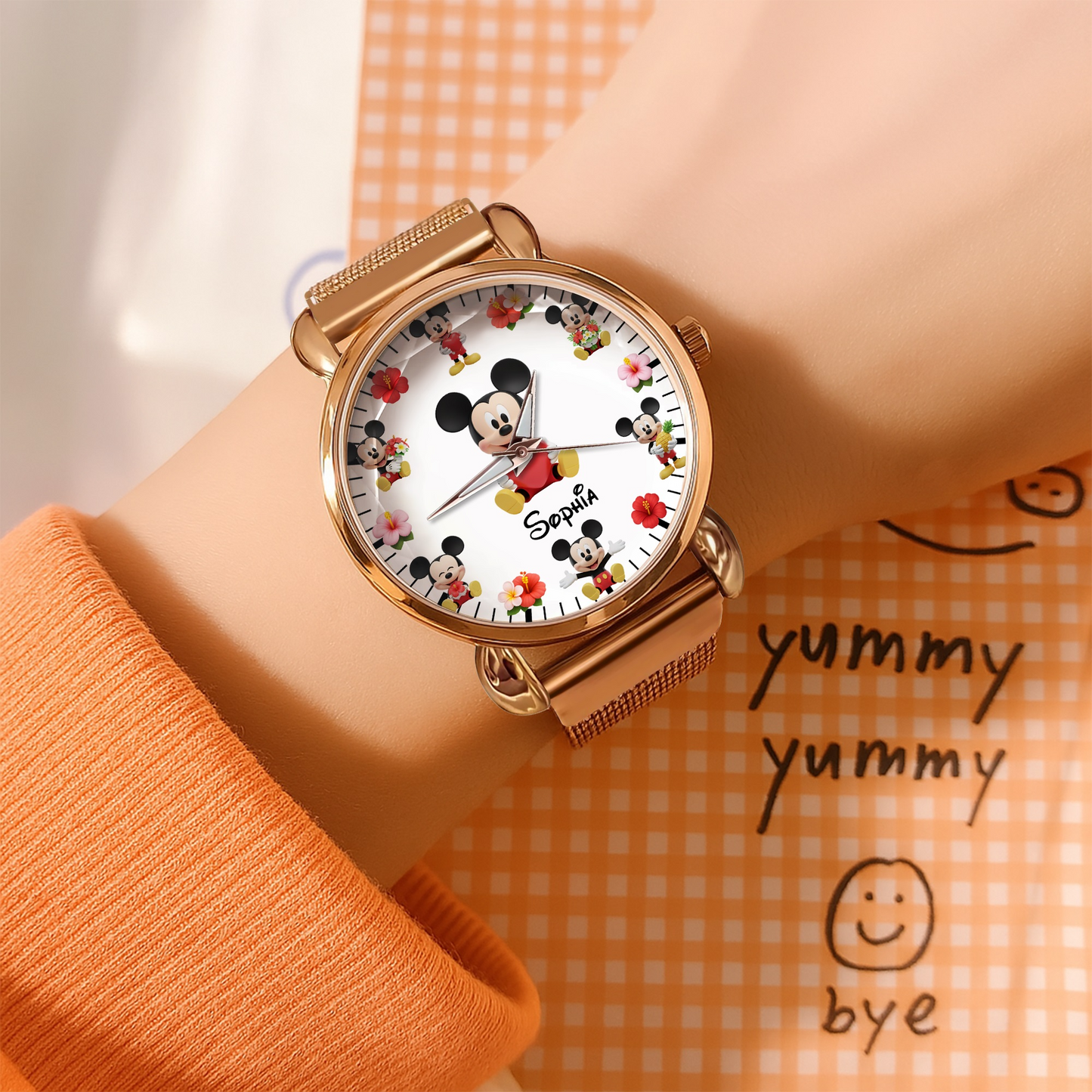 Magical Moments 2 - Personalized Mouse Women Hand Watch