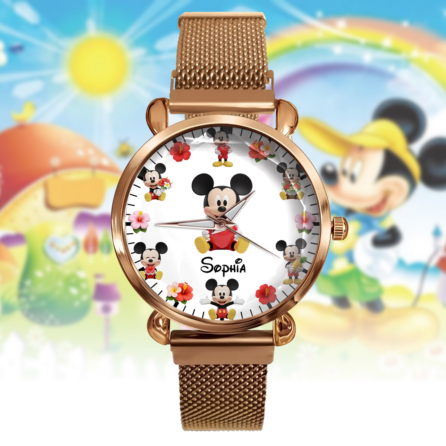 Magical Moments 2 - Personalized Mouse Women Hand Watch