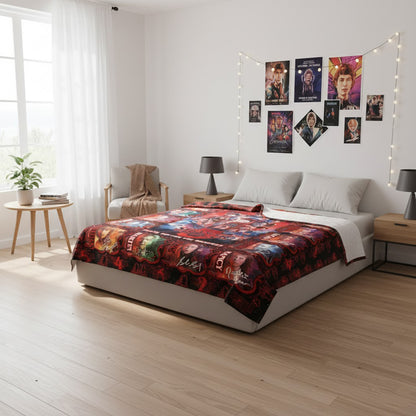 Thank You for the Memories - Personalized Strange Movie Series Blanket