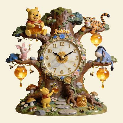 Lovely Friends Hanging Wall Clock - Personalized Gifts For Lover