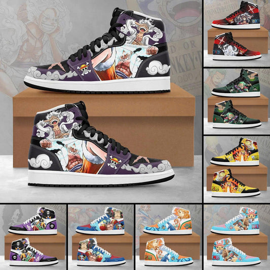 Pirate Crew Anime AJ1 High Custom Sneaker